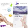 Feet Exfoliant Lavender Foot Peel Mask For Pedicure Skin Care Products Socks Dead Skin Removal Foot Spa Feet Care Detox Foot Patch