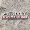 Decorazione per feste 1PC ARMY EDITION Adesivo per auto per autocarro 3D Badge Emblem Decal Accessori per auto