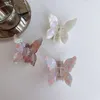 Ins style small size claw clip high quality Designer Hair accessories for Women butterfly hair clip