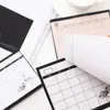 Creative Simple Desktop Schedule Tearable Month Plan Note Book Work Efficiency Summary Memo Pad