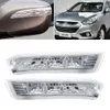 Обновление нового зеркала заднего вида, указателя поворота Hyundai Santa Fe 2010 2011 2012 для Veracruz IX55 2007-2012, светодиодный индикатор, повторитель мигалки