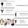 Massager całego ciała Massager Pistolet Relaks Massation Masaż Kieszonka Mini LCD 20 Przekładnia masażysta fitness Shoudler Pain Usuń 221019 L230523