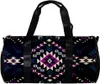 Duffel Bags Aztec Tribal Dark Color Sports Bag Rese Tote Carry On Weekender Gym över natten för män kvinnor