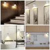 Lampada da parete a LED ricaricabile Luci a 3 colori Dimmer Luce notturna Lettura montata per bambini Studio Comodino Armadio Nightlights