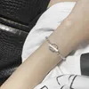 50% rabatt designer smycken armband halsbands ring pärla spets snidmönster 925 enkel cool stil manlig kvinnlig par armband