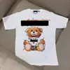 Women's T-shirt Moschinos for Women Designer Summer Womens T-shirt Moschino Oversized Loose New High Quality Cotton Graphic Top Moschino Kids Bear Tshirt 253