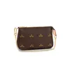 New Style M58009 M40712 Mini Pochette الكتف أكياس القابض حقيبة إكسسوارات للنساء رجال إكسسوارات حملها Crossbody Hobo Bag Bag Bag Small Hands Handslope Zipper Stain