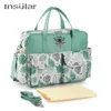 Diaper Bags Style Waterproof Bag Large Capacity Messenger Travel Multifunctional Maternity Mother Baby Stroller 230601