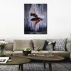 Moderne Canvas Art Ballet Zwart Wit Dans Texturen Levendige Figuratieve Olieverfschilderijen verlichten elke kamer met energie en passie