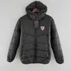 Athletic Bilbao Men's Down hoodie jacket winter leisure sport coat full zipper sports Outdoor Warm Sweatshirt LOGO Custom