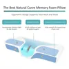 Maternity Pillows Memory Foam Pillow Cushion Bedding Neck Fiber Slow Rebound for Pain Sleeping Health Care
