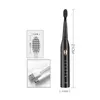 Brosse à dents Adulte Classique Électrique Mode 5 vitesses Charge USB 4 couleurs IPX7 Étanche Ultrasonique Rechargeable Cheveux Doux 230602