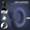 Massager cockrings Strong Magnet Penis Vibrator Delayed Ejaculation Cock Ring Remote Control Male Masturbator Adult Product Sex Toys for Man L230518