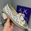 Дизайнерские эспадрильи, классические туфли-каналы, туфли Chanelshoes с плоской подошвой, плетение травы, дерма, роскошная повседневная женская обувь, лоферы, рыбацкие кроссовки, сандалии Chanells