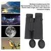 Telescopio Prismáticos HD para adultos Impermeable 12X42 Prisma de alta permeabilidad Carreras y espectáculos al aire libre Negro