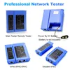 Tools Rj45 Crimp Tool Allinone Network Crimper Cat6 Crimp Tool Kit Network Cable Tester Wire Stripper Connectors Protective Cover