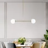 Hanglampen Lange Kroonluchter Postmodern Art Deco Living Ball Room Bar Counter Suspension Light Inclusief G9 Geometrisch