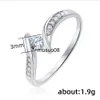 Band Rings Huitan Minimalist Engagement Wedding Rings for Women Round Cubic Zirconia Simple Elegant Female Accessories 2022 Fashion Jewelry J230602