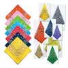 Écharpes Bandanas Mouchoirs Bandanas en fibre de polyester Bandana hip hop Bandeau à imprimé cachemire Accessoires pour cheveux