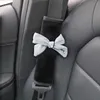 New 1pc Cute Bowknot Universal Car Safety Seat Belt Cover Soft Plush Shoulder Pad Car Styling Seatbelts Protective Car Accessories