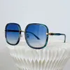Óculos de sol clássicos eternos de grandes dimensões para mulheres férias casual temperamento sombra moda masculina óculos de sol proteção UV com caixa e estojo originais