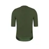 사이클링 셔츠 정상 Spexcel Coldback Fabric UPF 50 Pro Aero Short Sleeve Cycling Jerseys 매끄러운 고리 디자인 지퍼 포켓 Green 230601