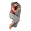 Maternity Pillows Shape Pure Cotton Safe Adjustable Side Sleeper Pregnant Women Waist Abdomen Support Back Cushion Bedding