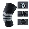 Professional kneepad Basketball Knee Brace Compression knee Support Spring Pad Basketball Knitted Compression Elastic Knee Sleeve for Sports Soccer football