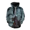 Sweats à capuche pour hommes Jeu d'impression 3D Cosplay Mode Sweat Hommes Femmes Hip Hop Sweat à capuche oversize Pull Harajuku Homme Sweat à capuche Manteaux Dark Souls