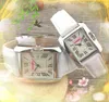 Quadrante di lusso quadrato con serbatoio romano orologi uomo 31mm e donna 25mm coppia cinturino in pelle movimento al quarzo premium orologio automatico data business signore eleganti regali orologio da polso