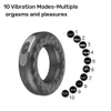 10 Modles Vibrator Penisring for Men Gay Silicone Rings Cock Pimulator