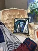 2023 Luxury Pillow Case Custom Horse Square Pillowcases Cover Decor For Sofa Bed Room Cushion 45*45CM