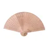 Вечеринка Personal Personerized Wail Hand Fan Fan Swedding Favors и подарки для гостевых фанатов Sandalwood Drop Доставка дома праздничный поставщик DH0K2