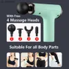 Mini Fascia Gun Guns Puns Exercise Massageador Muscular بعد تدليك اللياقة الاسترخاء مسدس De Masaje L230523