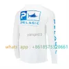 Herr t-shirts pelagisk redskap fiske skjorta långärmad solskyddskjorta fiske tröja för män långärmad solskydd uv upf 50+ t-shirts 2023 J230602