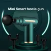 Mini Fascia Gun Huishoudelijke Massager Deep Tissue Strike Ontspanning Spier Body Hals Ontspanning Handig Fitness Massage Gun L230523
