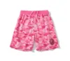 Novidade A Bathing A Ape Calças camufladas masculinas e femininas nos shorts estampados