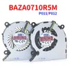 Pads CPU Cooler Fan For Lenovo AIO IdeaCentre 520C22IGM 520C24IWL ThinkCentre X1 UltraThin BAZA0710R5M P011 P012 Radiator