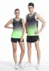 Men's Tracksuits Track and field sportswear Running suit Shorts and Vest Running Sets Marathon Clothes couple fitness training suit homme J230601