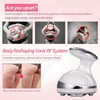 Massager twarzy RF Body Maszyna przesuwana antyleklulite ultrasonograficzna LED LED Tłuszcz narzędzia Lipo Ultrasoniczne piękno Łatwa Slim 230607