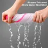 5PCS Cotton Gauze Cleaning Cloth Rag Absorbent Washing Windows Kitchen Towel Dishcloth Towels Multi-purpose Non-stick Oil Dish Towels