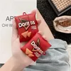 3D Yaratıcı Snack Torba Koruyucu Kılıf İçecek Şişesi Kapağı Silikon Kılıflar AirPods için Uygun 3 1/2/Pro3 Yumuşak Kılıf