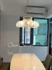 Chandeliers VintageRetro Dining Room Chandelier Handmade Ice Melting Glass Study Post-modern Bedroom Bar LampcasaLighting