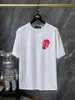 Men's Plus Tees & Polos Round neck embroidered and printed polar style summer wear with street pure cotton f12r2