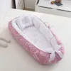 Bed Rails babynest avtagbart rese baby bo protector runda lounger stötfångare född bärbar spjälsäng cradle mjuk spädbarn bassinet 230601