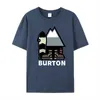 Herren-T-Shirts Burton Snowboards Neue T-Shirt-Größe S 5xl J230602