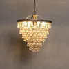 Chandeliers Loft Light Lustre Hanging Lamps Pendant Ceiling Led Chandelier Lamp Dinning Room Luxury Lighting Fixture Decoration