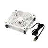 Gadgets Silent 120 mm 12025 USB LED Bluray radiator fan for router receiver DVR For PlayStation Xbox computer cabinet cooler