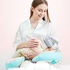 Moderskapskuddar gravida kvinnors midja stöd sida sovande kudde rygg rygg kudde fotdyna ren bomullsmage