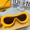 Óculos de Sol Oval Wave LW40099I Máscara Óculos de Sol Armação de Fibra de Acetato Óculos de Designer Feminino Óculos de Festa Fashion